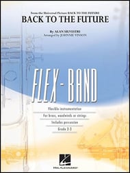 Back to the Future Concert Band sheet music cover